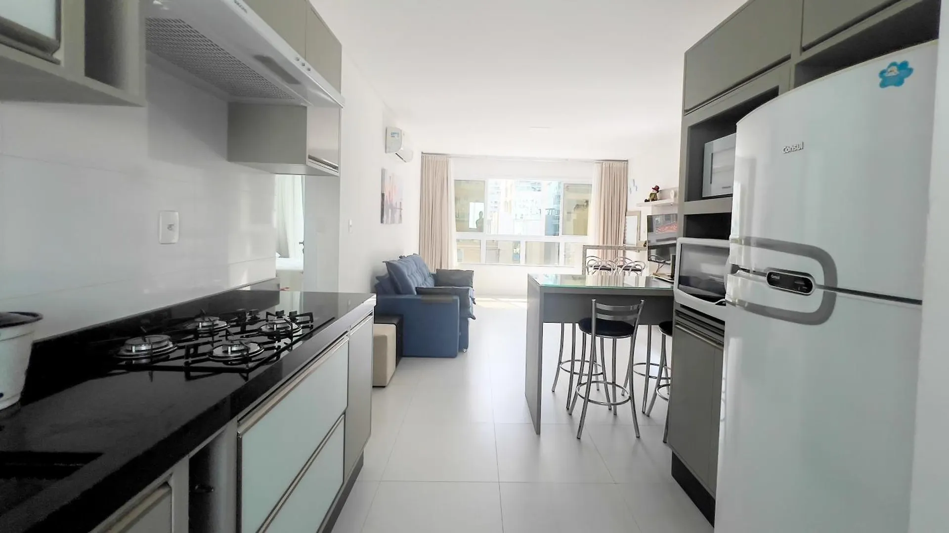 Апартаменты Apartamento 2 Dormitorios A 300 Metros Do Mar Na Meia Praia - Itapema-Sc
